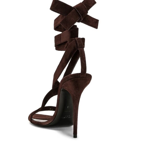 NWT - Saint Laurent Deva 105mm Sandal, Size 38 (US 8) - Picture 3 of 10